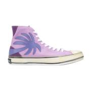 Paarse Palm Hoge Sneakers Palm Angels , Purple , Heren