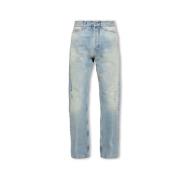 Rechte jeans Palm Angels , Blue , Heren