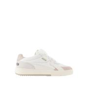 Origin Sneakers - Beige Kalfsleer, Ronde Neus, Bovenste Veters Palm An...