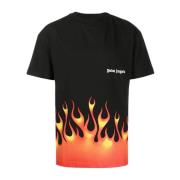 T-shirt Palm Angels , Black , Heren