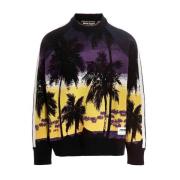 Fantasia Sweater Palm Angels , Black , Heren