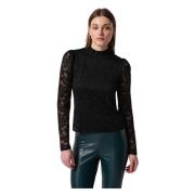 Trendy en veelzijdige longsleeve top voor dames Joseph Ribkoff , Black...