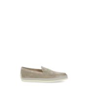 Grijze platte loafers voor heren Tod's , Gray , Heren