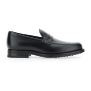 Zwarte platte schoenen Mocino Tod's , Black , Heren