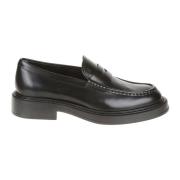 Zwarte platte schoenen - Mocass Tod's , Black , Heren