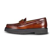 Stijlvolle leren loafers Tod's , Brown , Heren