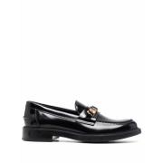 Zwarte Chain Loafers - 59C Max Stijl Tod's , Black , Dames