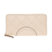 Portemonnee/kaarthouder Tory Burch , Beige , Dames