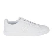 Double T Howell Court Sneakers Tory Burch , White , Dames