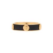 ‘Miller’ ring met logo Tory Burch , Black , Dames
