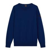 Stijlvolle Shark-Pull Trui Paul & Shark , Blue , Heren