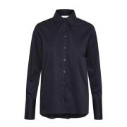 Klassieke Stijlvolle Vexiw Shirt Bluser 30105986 Marine Blue InWear , ...
