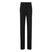 Veelzijdige Dames Chinos Broek Sportmax , Black , Dames