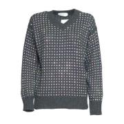 Grijze Gebreide Kleding voor Dames Aw23 Sportmax , Gray , Dames