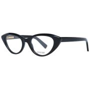 Zwarte Cat Eye Optische Brillen voor Vrouwen Sportmax , Black , Dames