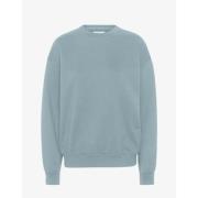 Organische oversized crew Colorful Standard , Blue , Heren