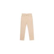 Trousers Knowledge Cotton Apparel , Beige , Heren