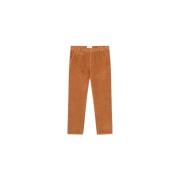 Corduroy Broek - Rechte Snit Knowledge Cotton Apparel , Brown , Heren