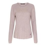 Luxe Cashmere Gebreide Trui Btfcph , Gray , Dames