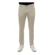 5-pocket trousers Fay , Beige , Heren