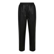 Leather Trousers Arma , Black , Dames
