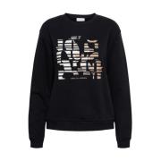 Sweatshirt &Co Woman , Black , Dames
