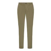 Stretch katoenen broek Boggi Milano , Green , Heren