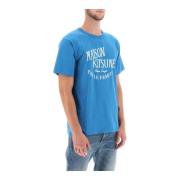 Palais Royal Print T-Shirt Maison Kitsuné , Blue , Heren