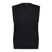 Stijlvolle V-Hals Pullover Roberto Collina , Black , Heren