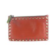 Pre-owned Leather pouches Valentino Vintage , Red , Dames