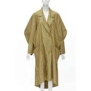 Pre-owned Fabric outerwear Issey Miyake Pre-owned , Beige , Dames