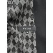 Tijdloze Elegantie Pre-owned Wol Buitenkleding Gucci Vintage , Black ,...