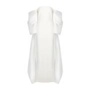 Elegante Witte Jurk voor Vrouwen Solace London , White , Dames