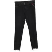 Pre-owned Cotton jeans Stella McCartney Pre-owned , Black , Dames