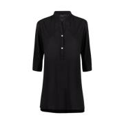 Stijlvolle Blouse RRD , Black , Dames