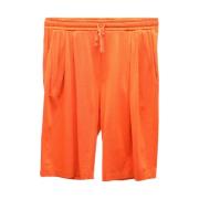 Pre-owned Cotton bottoms Dolce & Gabbana Pre-owned , Orange , Dames