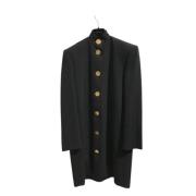 Pre-owned Wool outerwear Balenciaga Vintage , Black , Dames