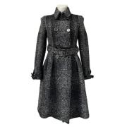 Tweedehands jas Burberry Vintage , Gray , Dames