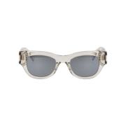 Stijlvolle zonnebril voor modebewuste vrouwen Saint Laurent , Gray , D...