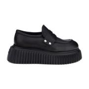 Zwarte loafers voor dames AGL , Black , Dames