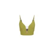 Stijlvolle Top voor Vrouwen Elisabetta Franchi , Green , Dames