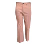 Pre-owned Fabric bottoms Miu Miu Pre-owned , Pink , Dames