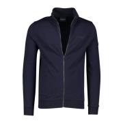 Donkerblauw Vest met Rits Cavallaro , Blue , Heren