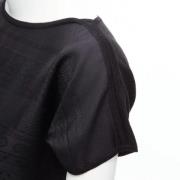Pre-owned Silk tops Hermès Vintage , Black , Dames