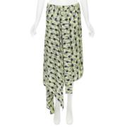 Pre-owned Silk bottoms Marni Pre-owned , Yellow , Dames