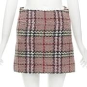 Pre-owned Wool bottoms Burberry Vintage , Pink , Dames