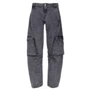 SAN Babila Denim Broek MVP wardrobe , Gray , Dames