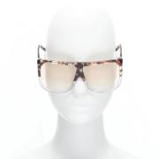 Pre-owned Acetate sunglasses Loewe Pre-owned , Brown , Dames