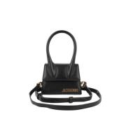 Pre-owned Leather handbags Jacquemus Pre-owned , Black , Dames