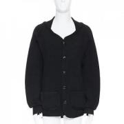 Pre-owned Wool tops Bottega Veneta Vintage , Black , Dames